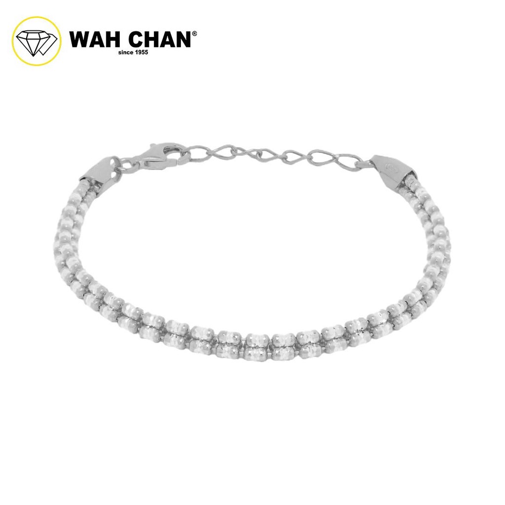 WAH CHAN S925 ITALIAN Silver Bracelet - Ice Chain N2B00019 - Image 2