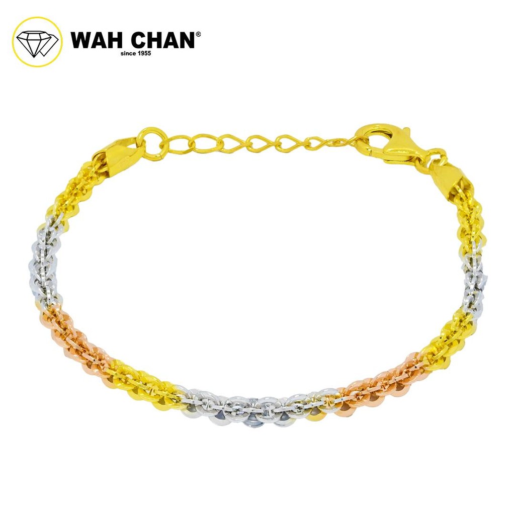 WAH CHAN S925 ITALIAN Silver Bracelet - BR Vortex N2B00024-10176