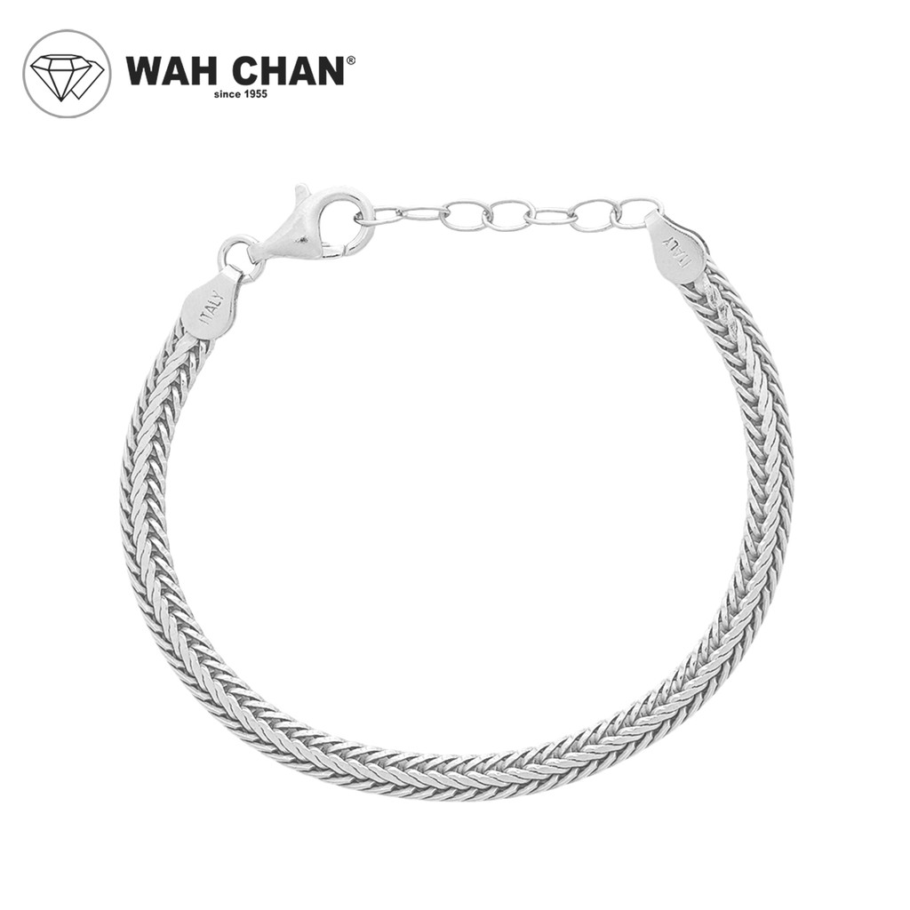WAH CHAN S925 ITALIAN Silver Bracelet - NSBCC1004 - Image 4
