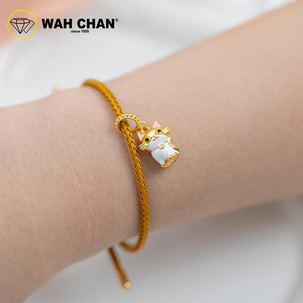 WAH CHAN 916 Gold Pendant - Cat OSP1368 - Image 2