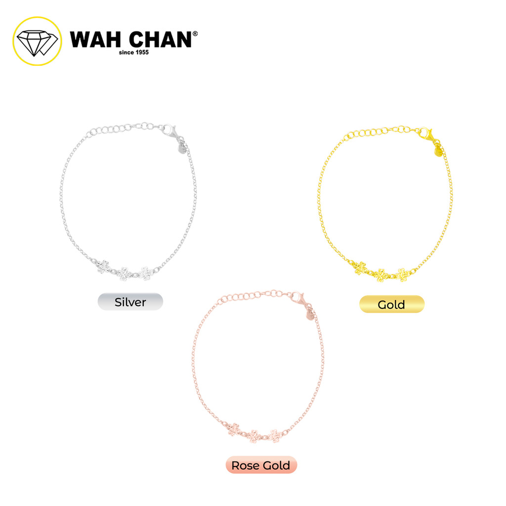 WAH CHAN S925 ITALIAN Silver Bracelet - NSBCC1020