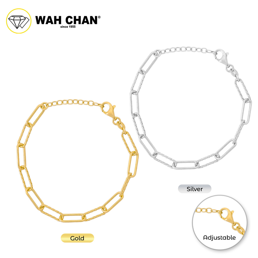 WAH CHAN S925 ITALIAN Silver Bracelet - NSBBS008