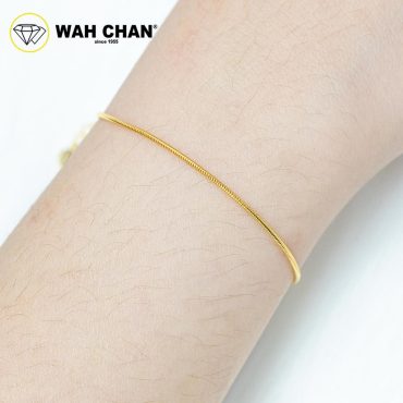 WAH CHAN 916 Gold Bracelet - Mini Rope OSB1271
