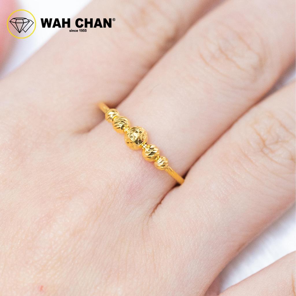 WAH CHAN 916 Gold Ring - Cincin Boba OSR1101