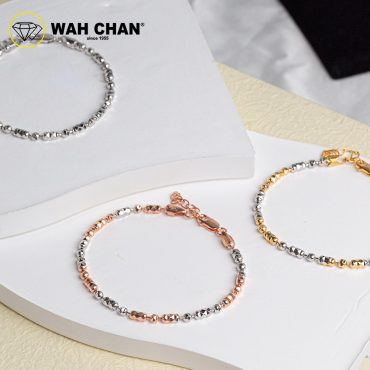WAH CHAN S925 ITALIAN Silver Bracelet - Biji Sawi Padu NSBLV001