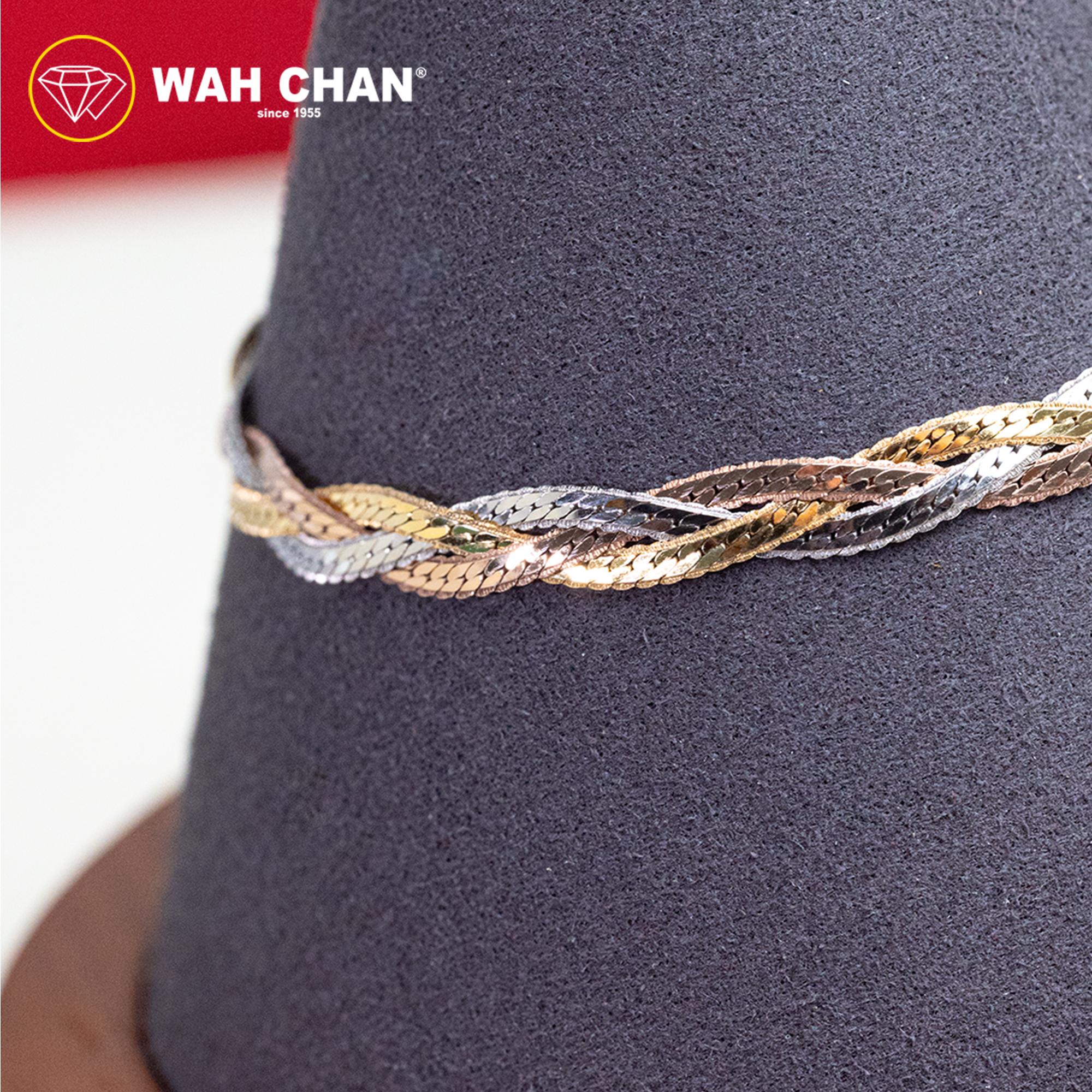 WAH CHAN S925 ITALIAN Silver Bracelet - Herringbone Mini 3C NSBLV003 - Image 2