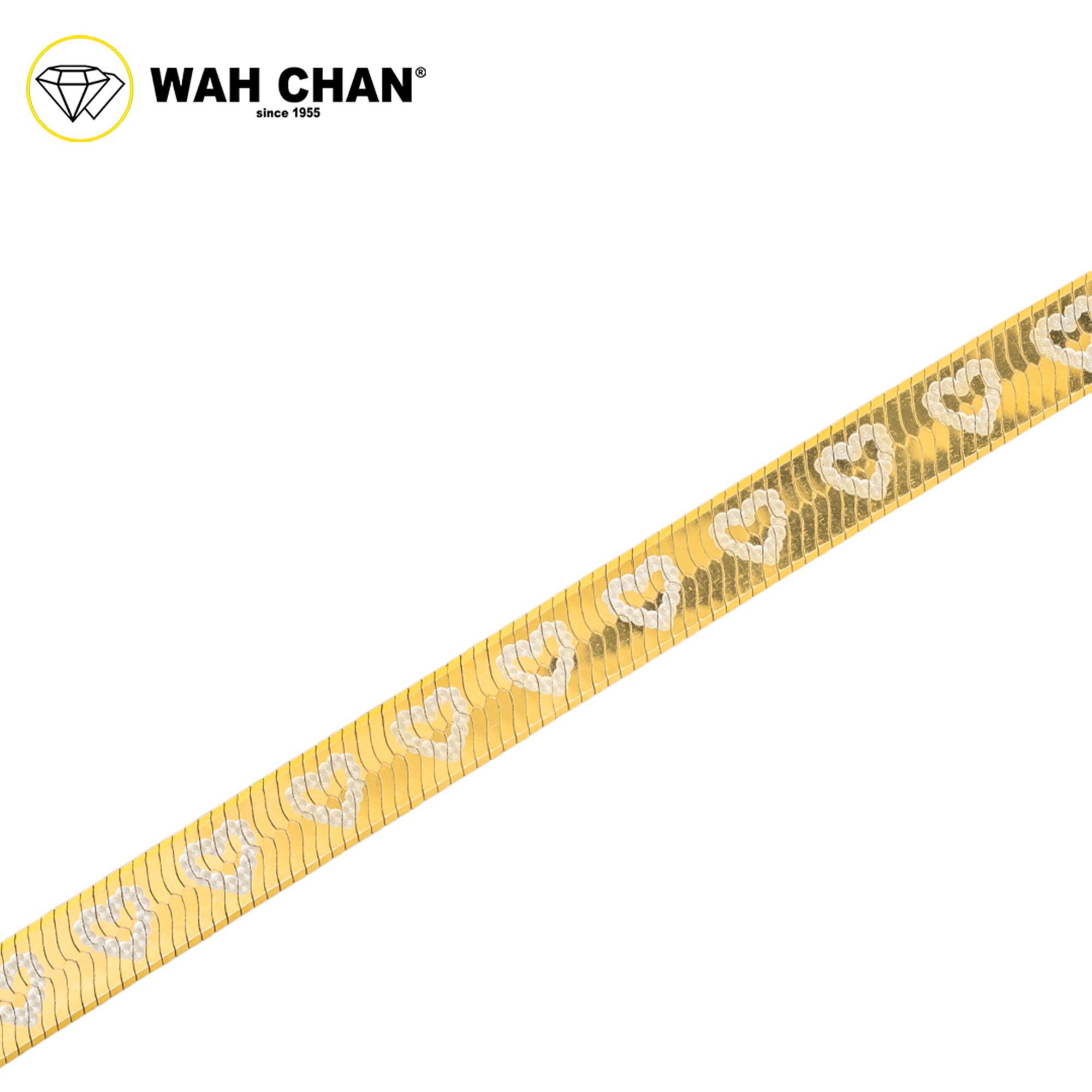 WAH CHAN S925 ITALIAN Silver Bracelet - Love Snake NSBLV009 - Image 2