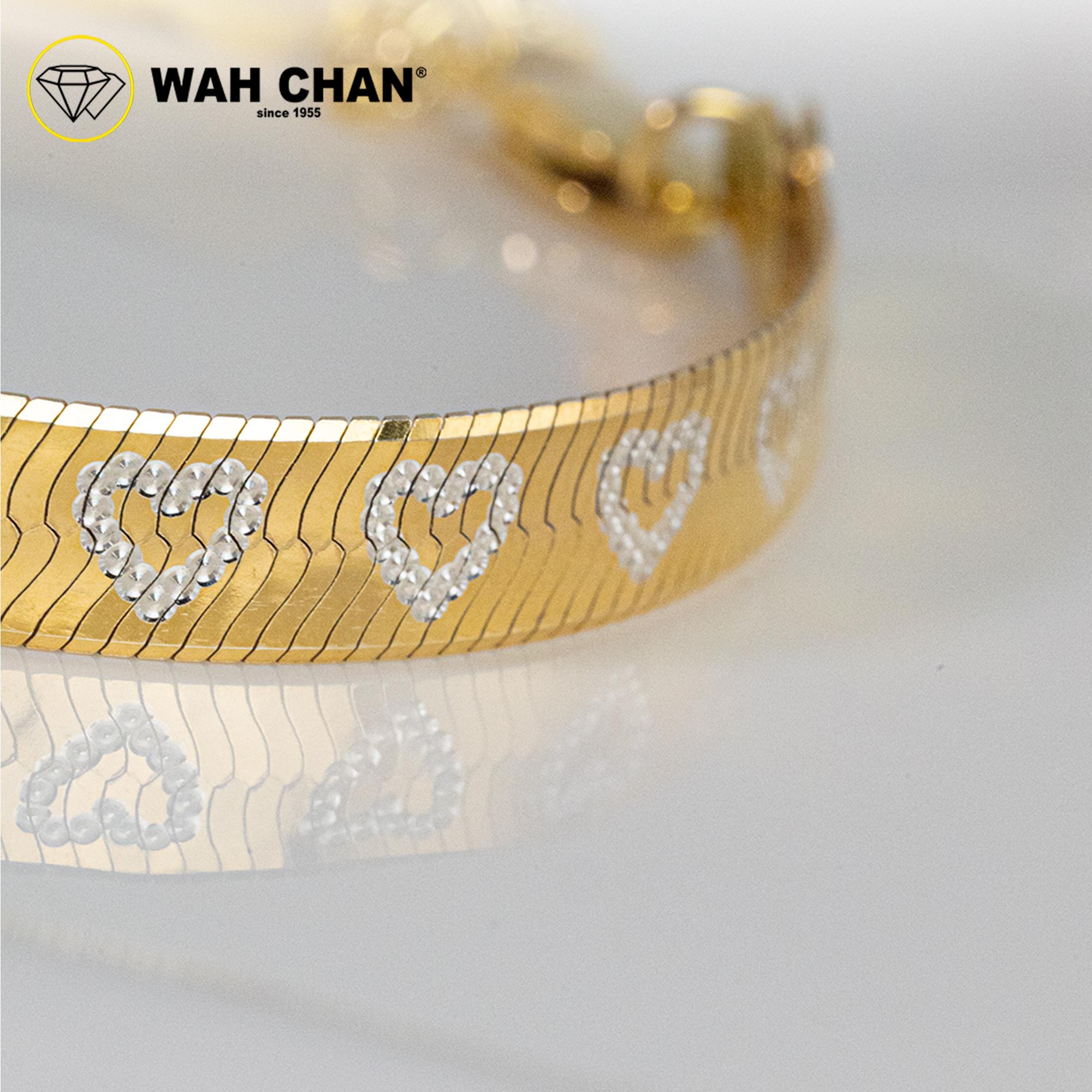 WAH CHAN S925 ITALIAN Silver Bracelet - Love Snake NSBLV009 - Image 4