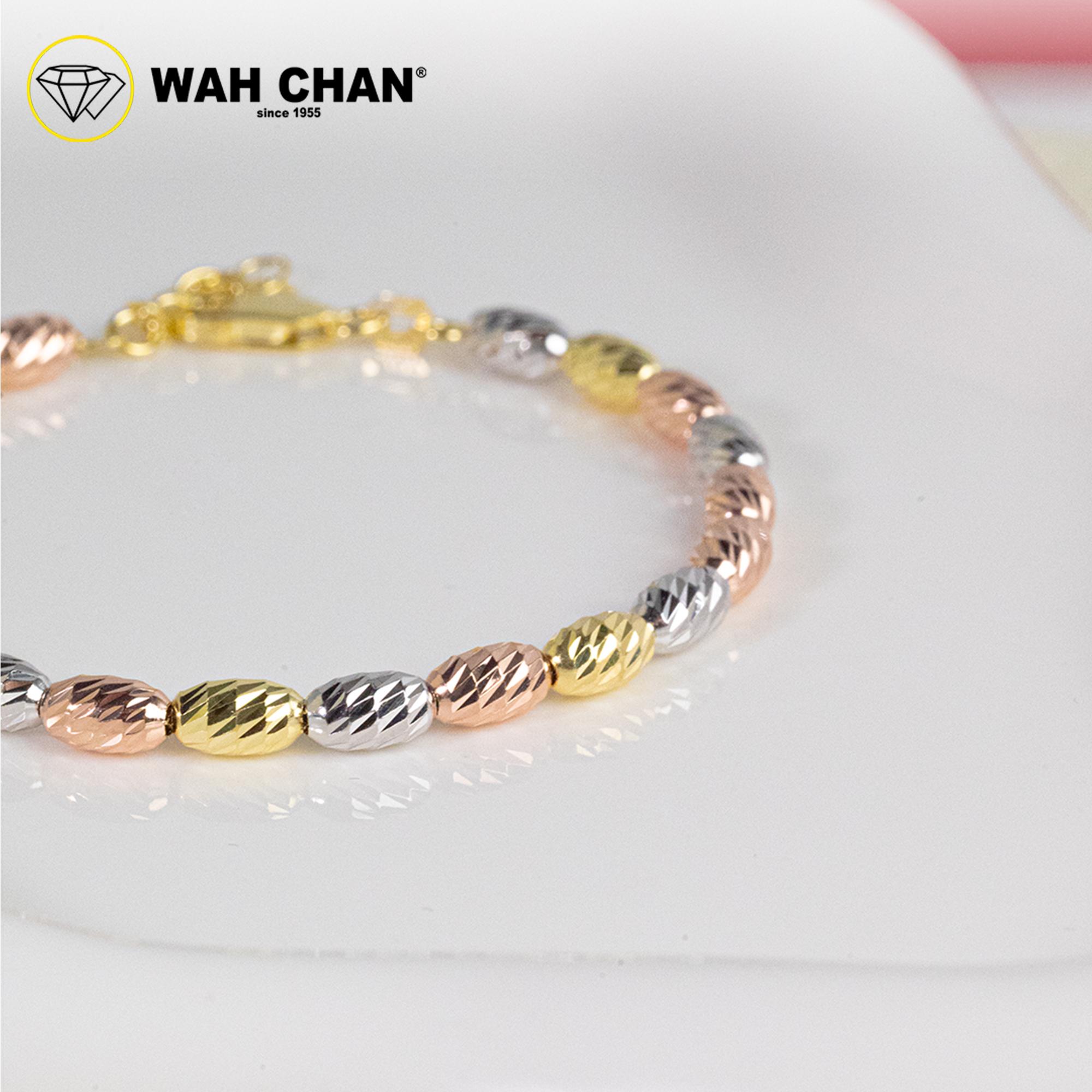 WAH CHAN S925 ITALIAN Silver Bracelet - Biji Beras 3C NSBLV010 - Image 3