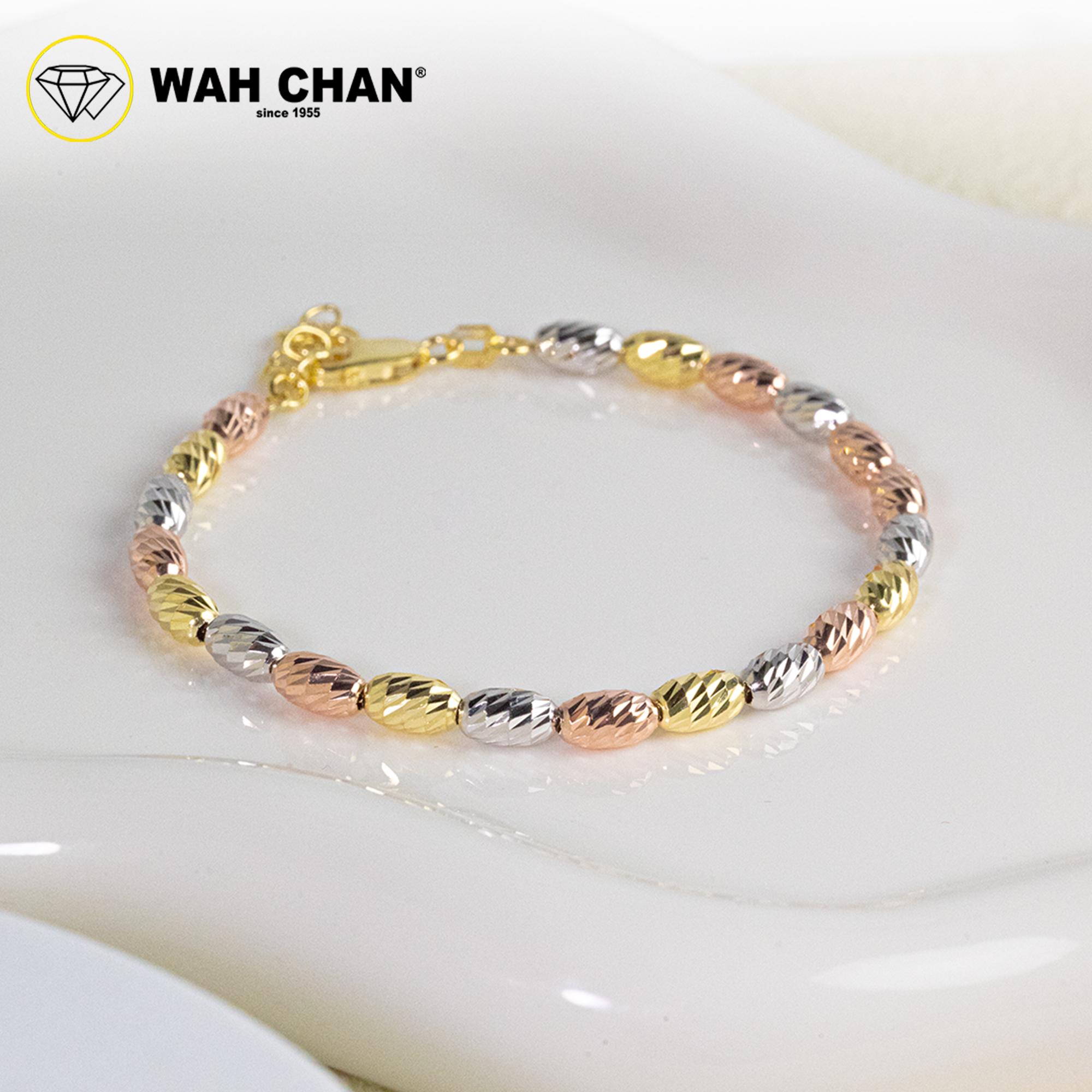 WAH CHAN S925 ITALIAN Silver Bracelet - Biji Beras 3C NSBLV010 - Image 4
