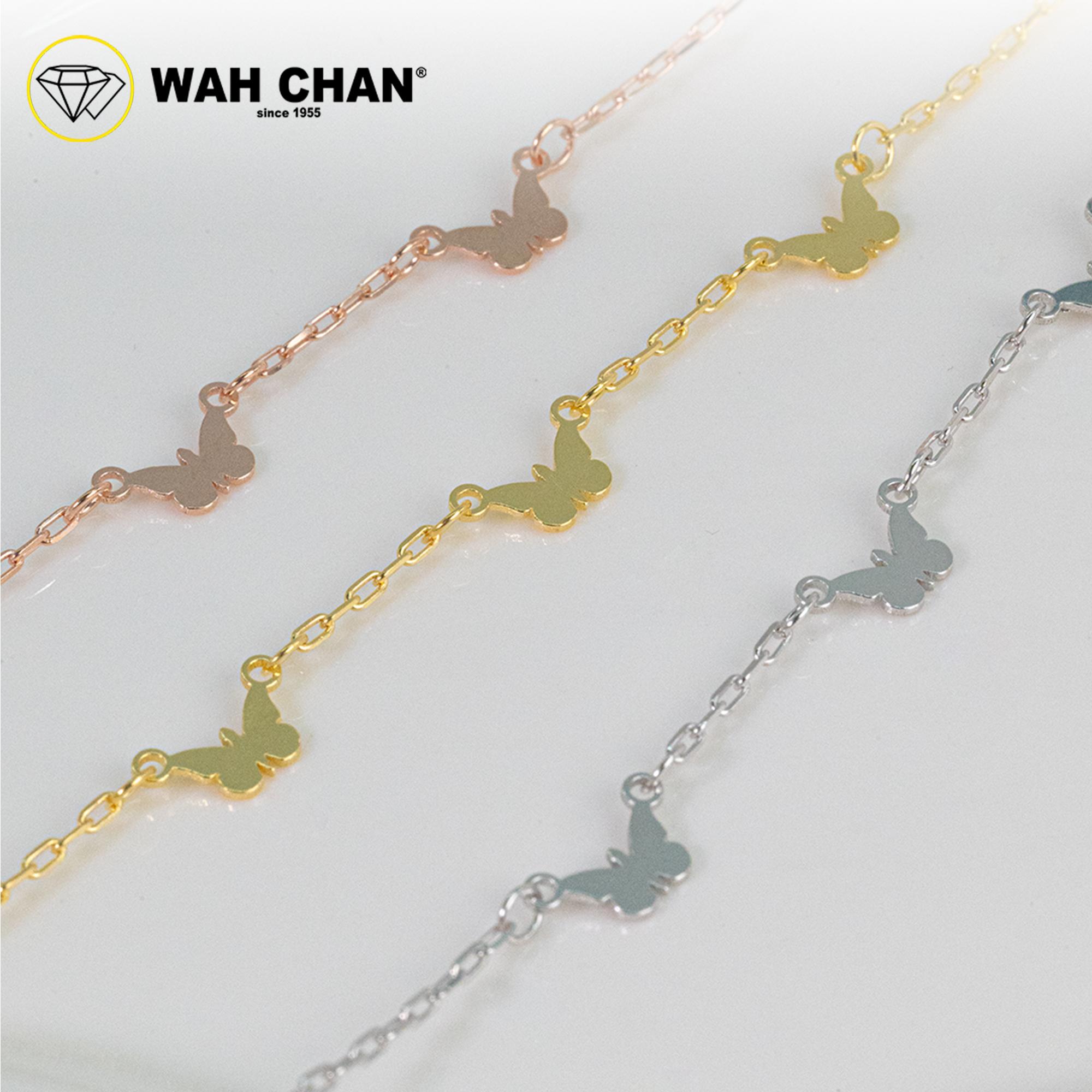 WAH CHAN S925 ITALIAN Silver Bracelet - Butterfly Link NSBLV012 - Image 4
