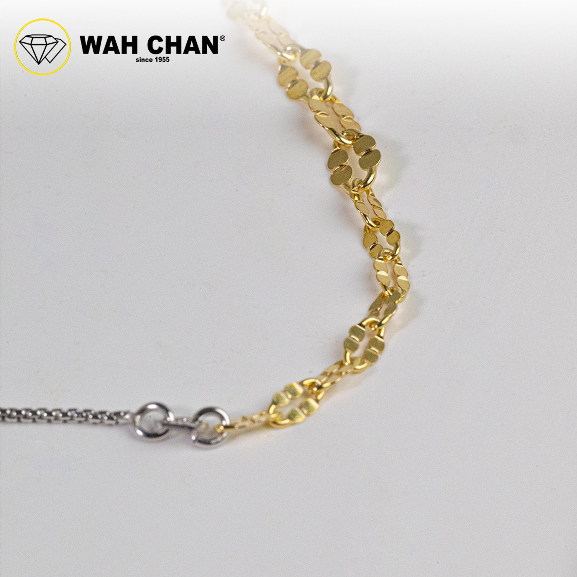 WAH CHAN S925 ITALIAN Silver Bracelet - Dapped Link 2C NSBLV013 - Image 3
