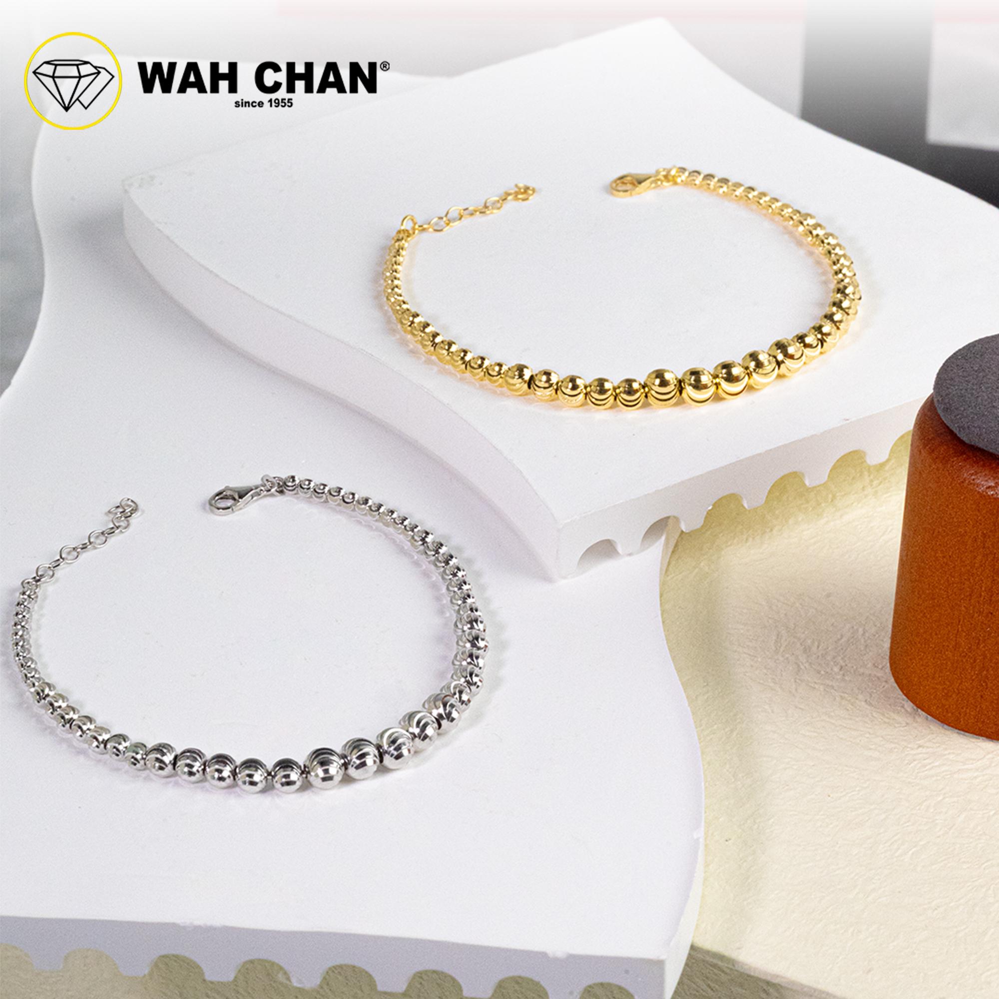 WAH CHAN S925 ITALIAN Silver Bracelet - Full Moon XL NSBLV016 - Image 2
