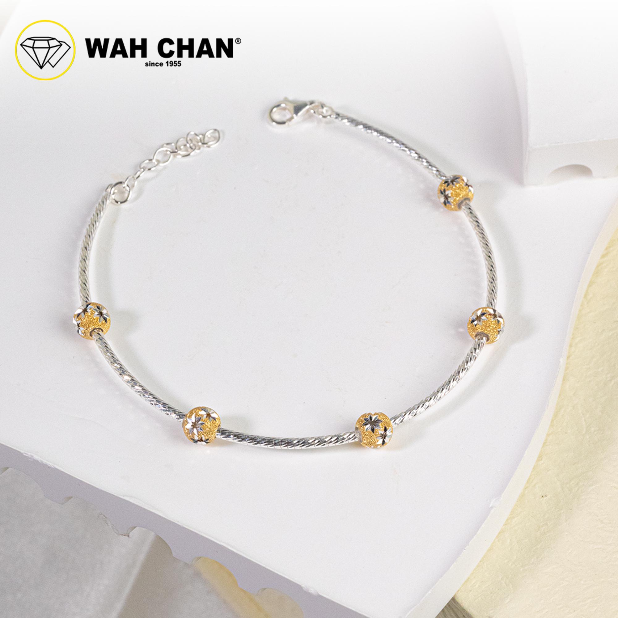 WAH CHAN S925 ITALIAN Silver Bracelet - Boba Starburst XL NSBLV015 - Image 4