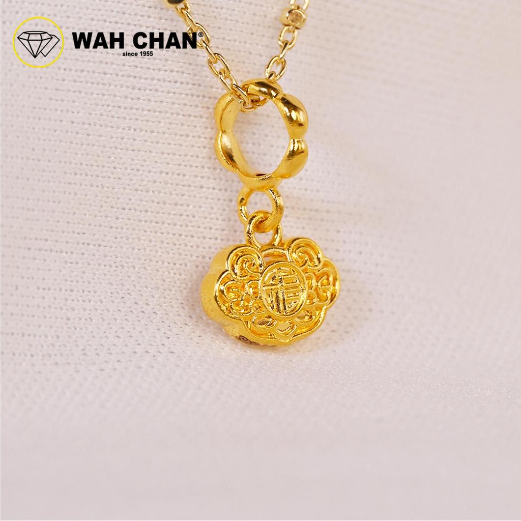 WAH CHAN 916 Gold Pendant - OSP1383 - Image 3