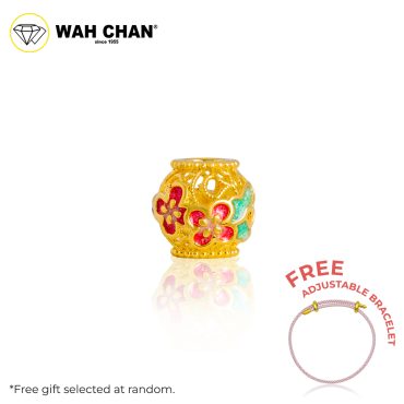 BUNDLE EXCLUSIVE - WAH CHAN 916 Gold Pendant - Flower OSP1360