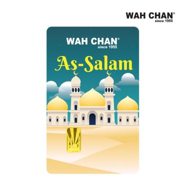 999.9 Fine Gold Bar - As-Salam (1g)